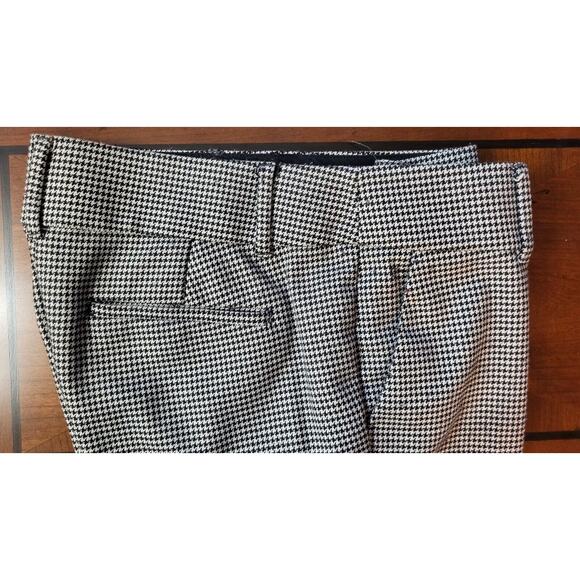Ann Taylor Loft Womens Size 6 Pants Marisa Straight Houndstooth Stretchy - Picture 12 of 13